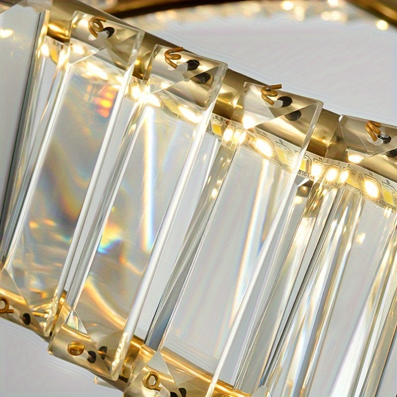 Luxury Crystal Golden Light