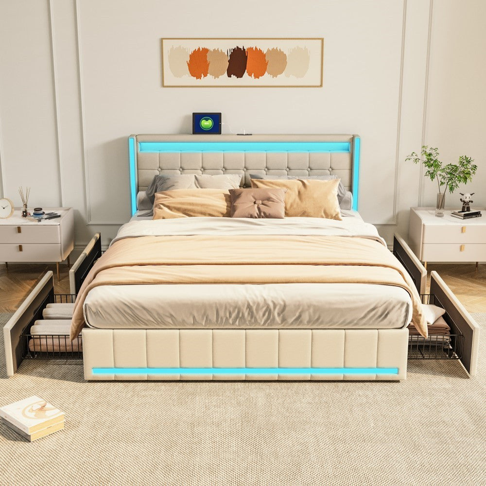 Bed LED and USB Charger