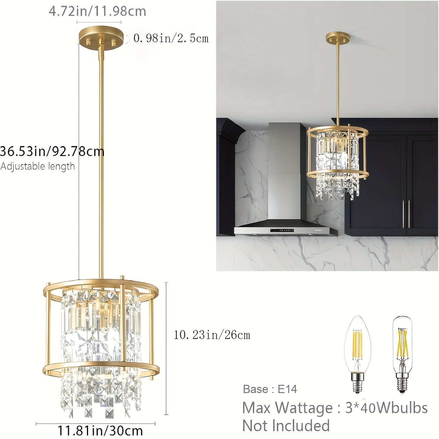 Modern/Classic Gold Lighting