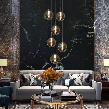 Dark grey bulb lights