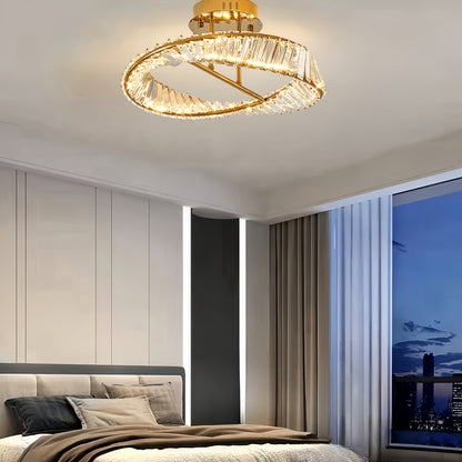 Luxury Crystal Golden Light