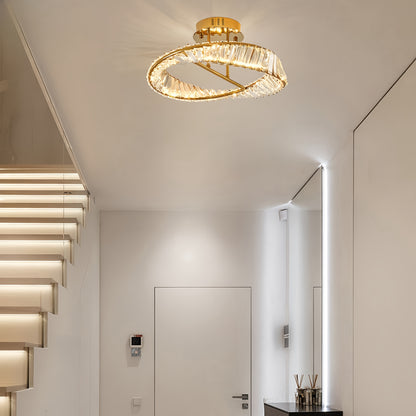 Luxury Crystal Golden Light