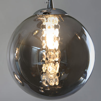 Dark grey bulb lights