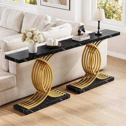Modern Black/Gold Table