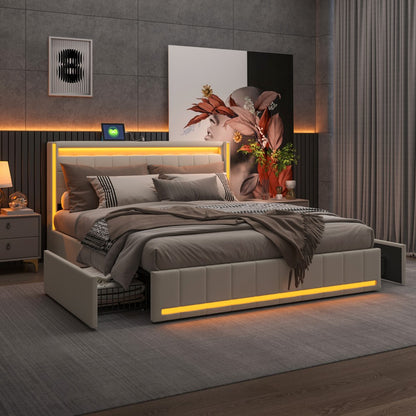 Bed LED and USB Charger